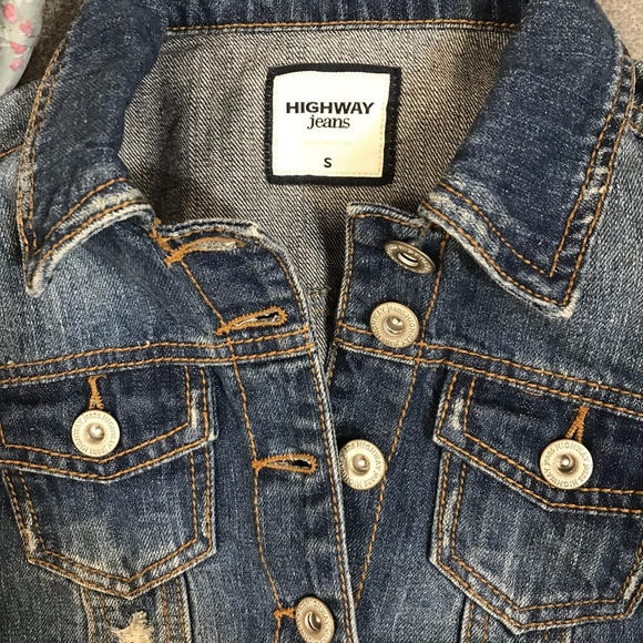 Highway Jeans Jackets & Coats Highway Jeans Dark Denim Jacket Small